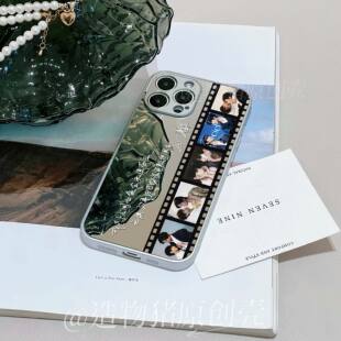 展丞展轩刘轩丞CP同款镜面手机壳适用于华为荣耀OPPOVIVO苹果小米