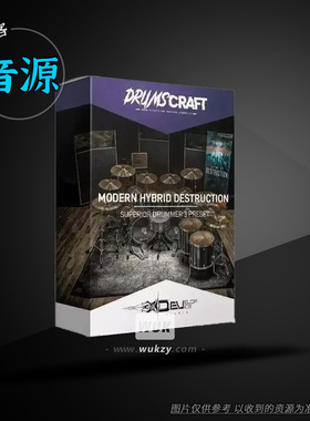 专为现代摇滚和金属乐制作量身打造的 Superior Drummer 3 预设