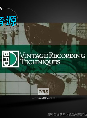 路德维格枫木鼓组 BFD3 Expansion Vintage Recording Techniques
