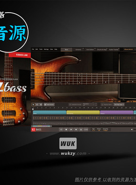 简单易用的智能虚拟贝斯音源丨Toontrack EZBass v1.2.0