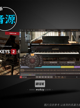 智能创意钢琴键盘&和弦工具音源丨Toontrack EZKeys v2.1.5