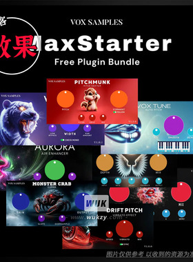 13款插件合集Vox Samples Wider\Drift Pitch\Stutter Master 2