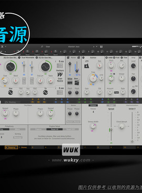 打包44套扩展+合成器 Native Instruments Massive X v1.7.1