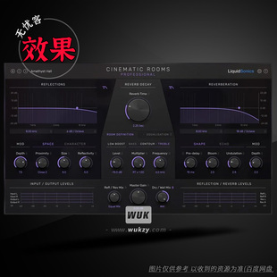 电影房间模拟混响效果器 LiquidSonics Cinematic Rooms v1.0.3