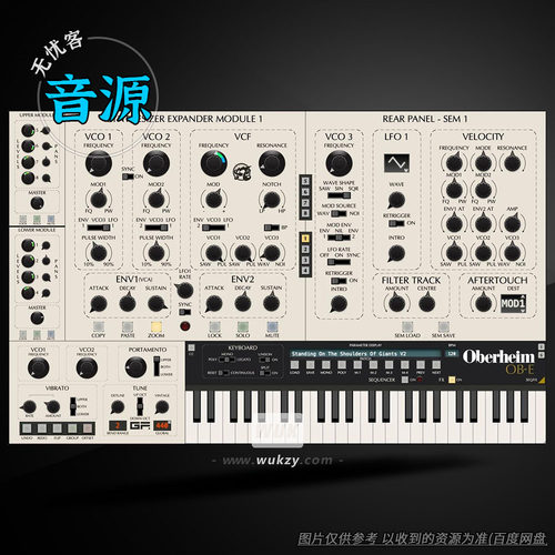 经典复刻硬件合成器音源