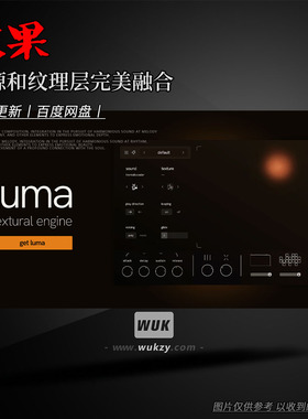 音源和纹理层完美融合效果器丨Luma Plugin v1.0.1