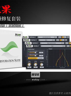 音频修复套装效果器丨Acon Digital Restoration Suite v2.1.27