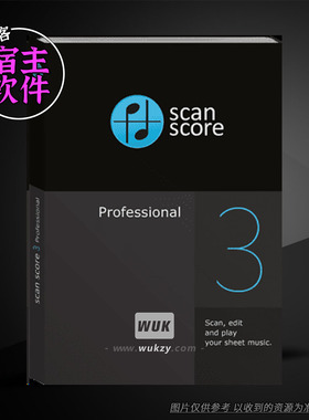 ScanScore Professional v3.0.7 乐谱扫描五线谱编辑打谱工具