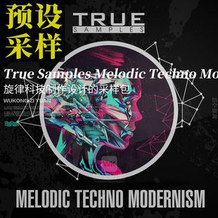 True Samples Melodic Techno Modernism 丰富的现代旋律科技采样