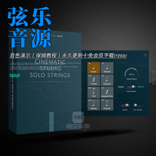 CSS影视工作室弦乐弦乐三神器