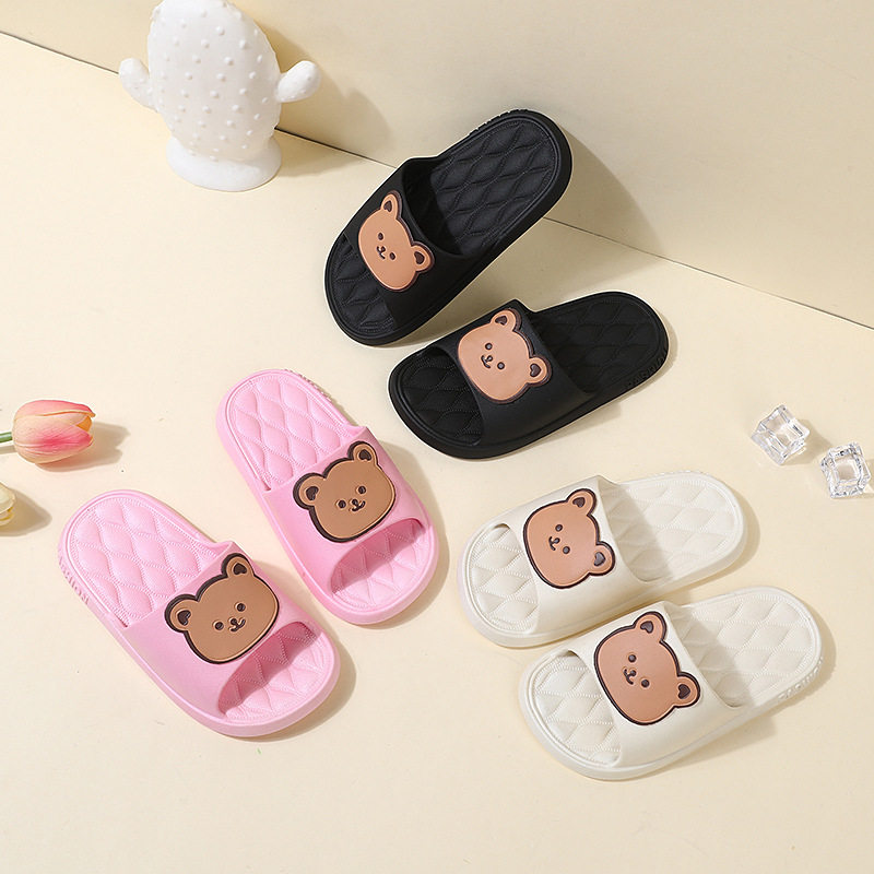 新款夏季男女童卡通兔子熊凉拖室内亲子外穿一字拖鞋,童鞋/婴儿鞋/亲子鞋,儿童凉拖鞋,淘宝优惠券,粉丝福利购,淘宝优惠卷