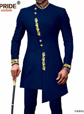 非洲风情男士修身两件套african clothes for men 2316054