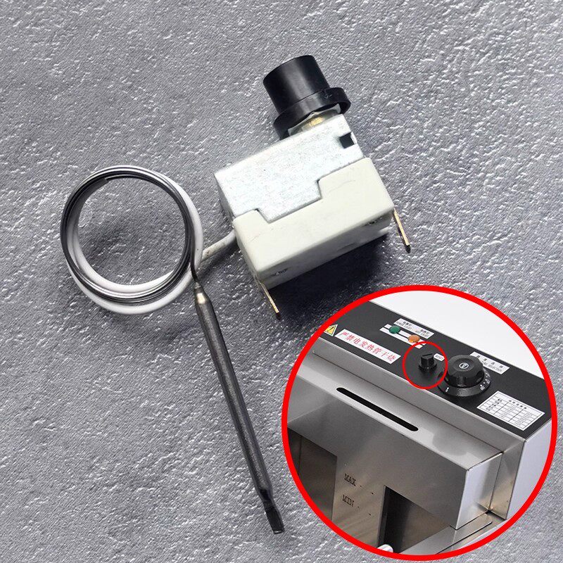 电炸炉限温器超温保护器油炸锅过热保护器RESET手动复位开关
