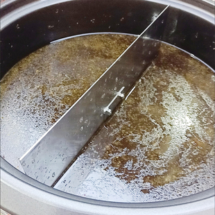 不锈钢两格隔板关东煮隔片电饭锅分隔器卤味分类器串串香馄饨菜品