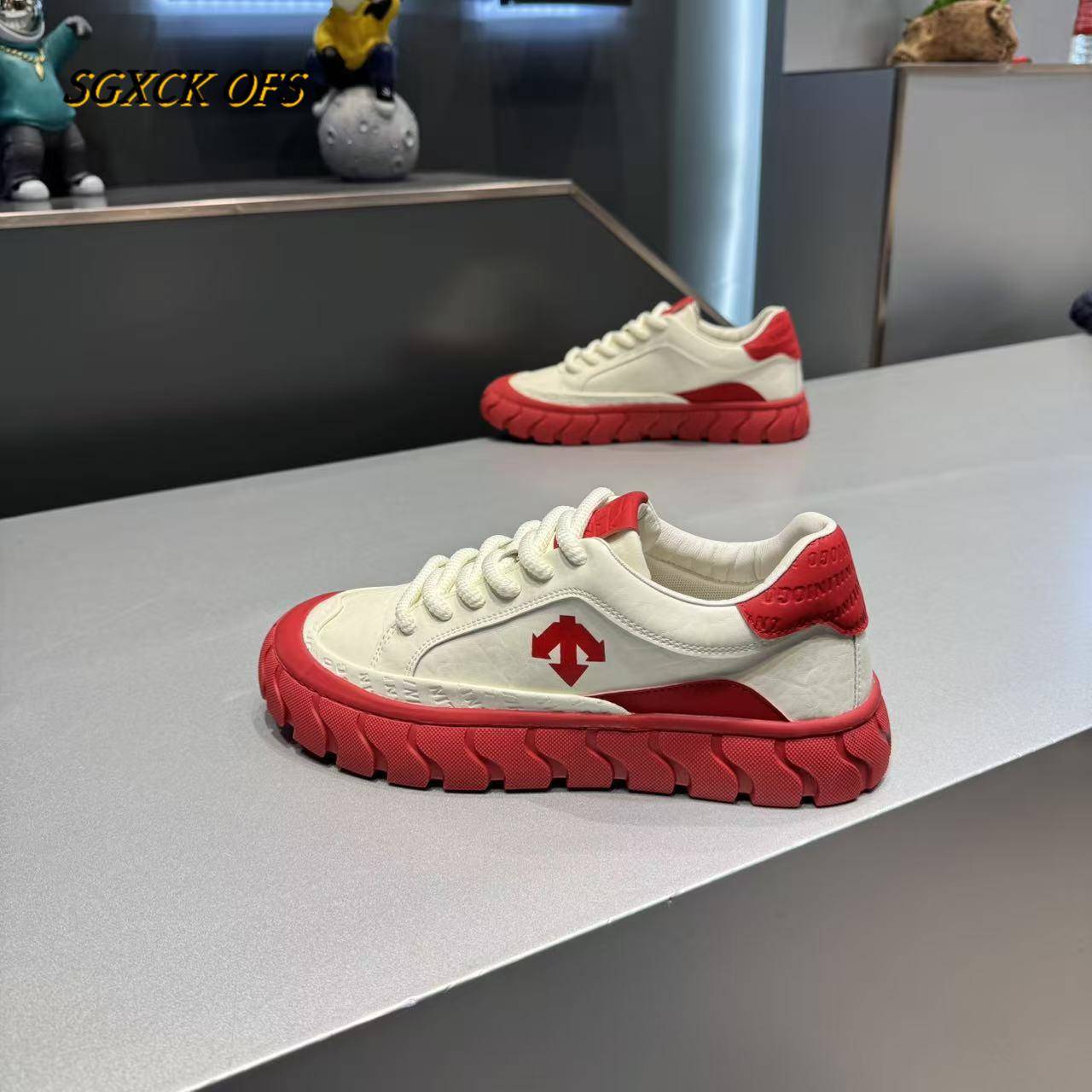 SGXCK OFS 男鞋秋冬舒适时尚潮流鞋软底皮面鞋拼色百搭运动休闲鞋