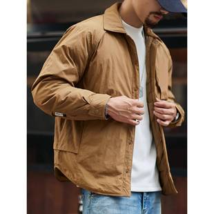 Madness Mdns Wruei潮牌2025冬季轻薄羽绒服保暖外套男士工装夹克