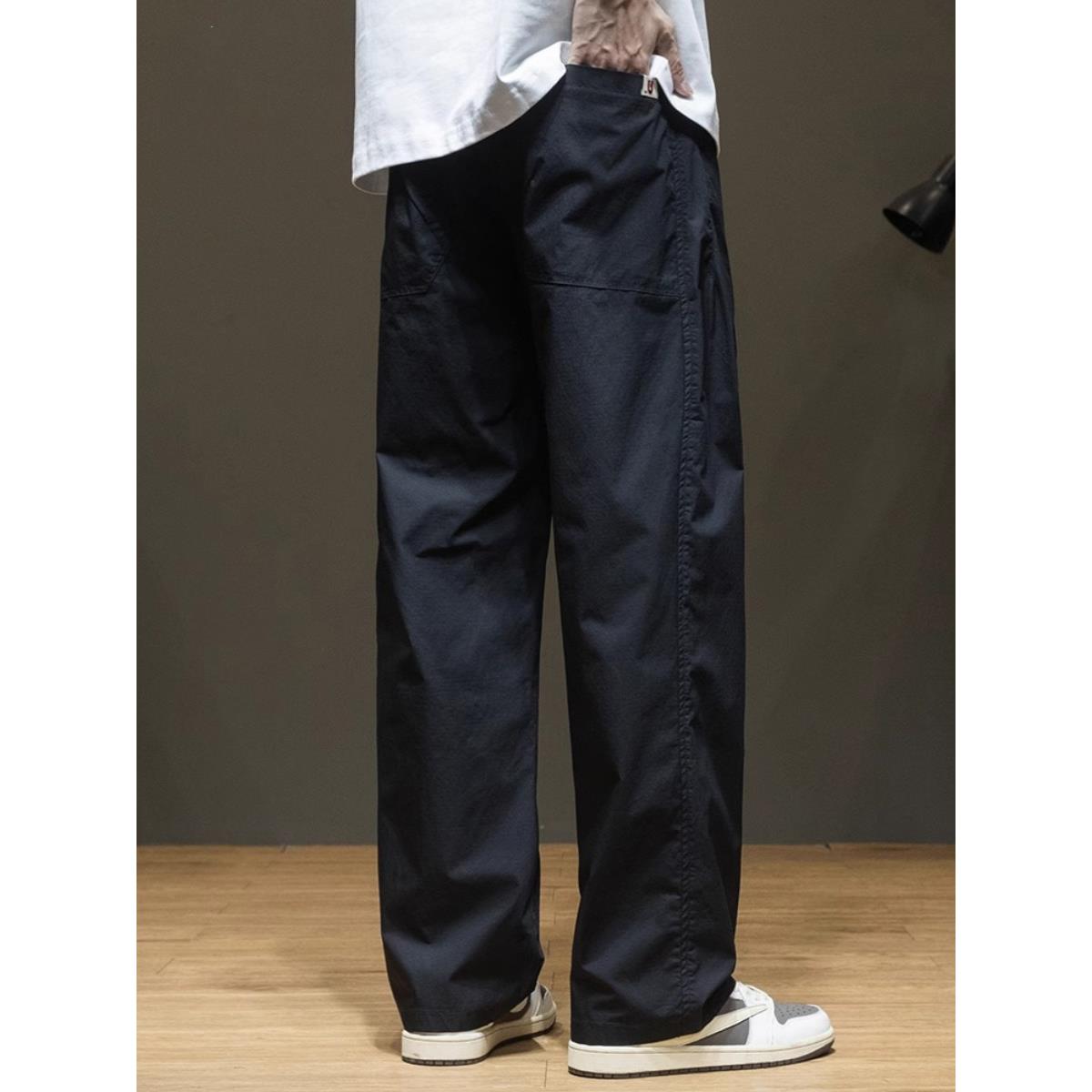 It newith Bias时尚品牌直筒裤男士夏季突击休闲时尚大尺寸伞兵工