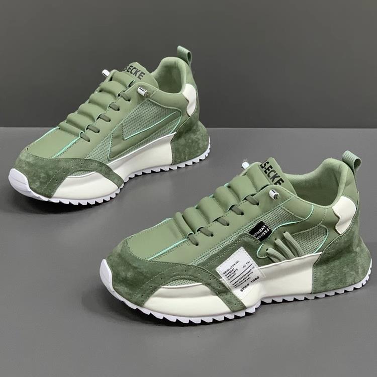 时尚的品牌有好看的~男鞋2025新款透气多用途运动休闲鞋与增加高