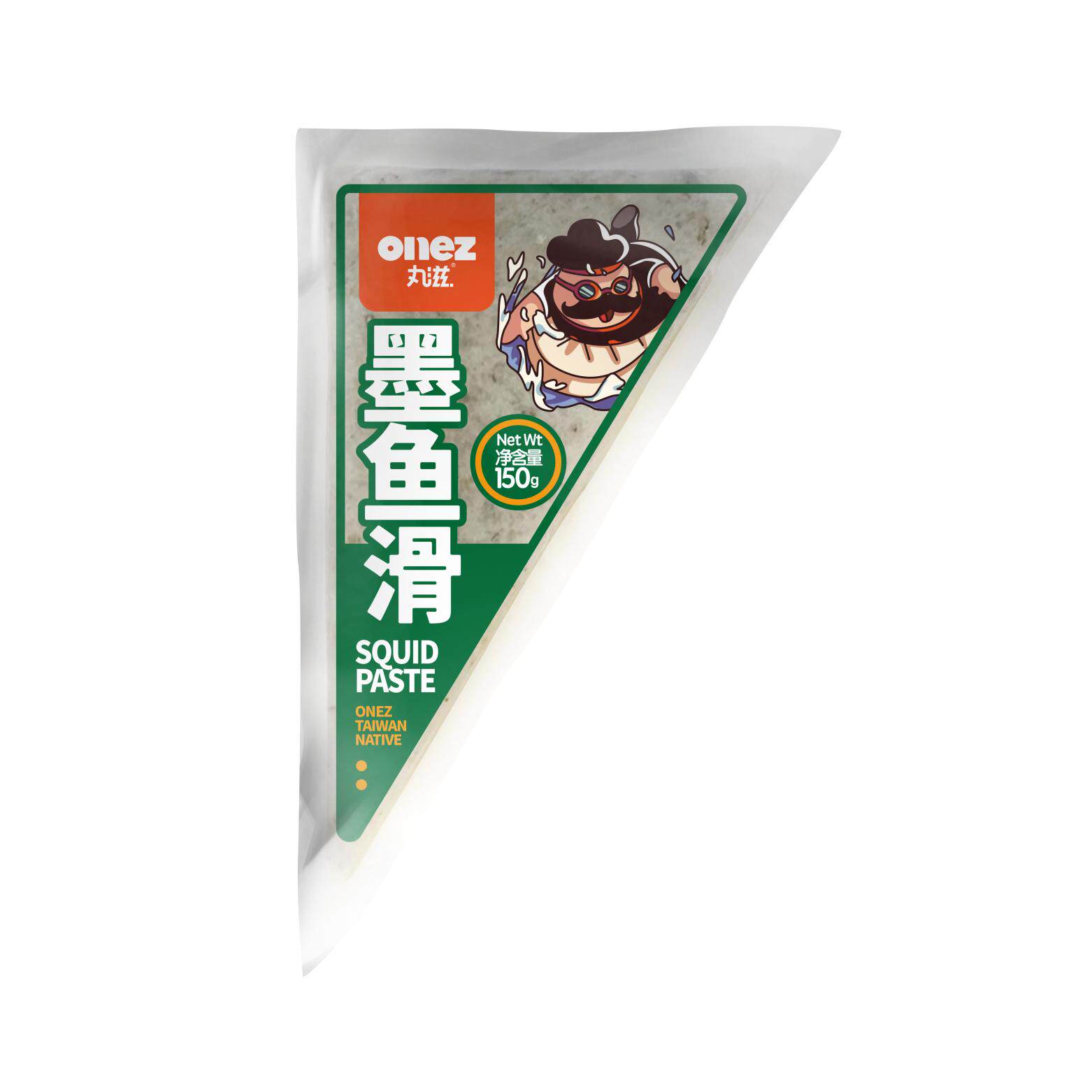 正港台湾美食手打青虾滑 巨巨好吃墨鱼滑 聚餐烫火锅料 火山虾饼