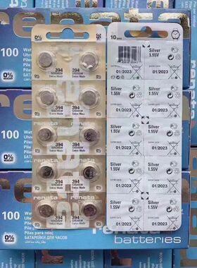 瑞士renata金装电池 377 364 371 394 395 362手表 纽扣电池