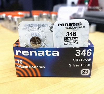 瑞士renata 346 SR712SW 712 手表零配件工具 电池 纽扣电池