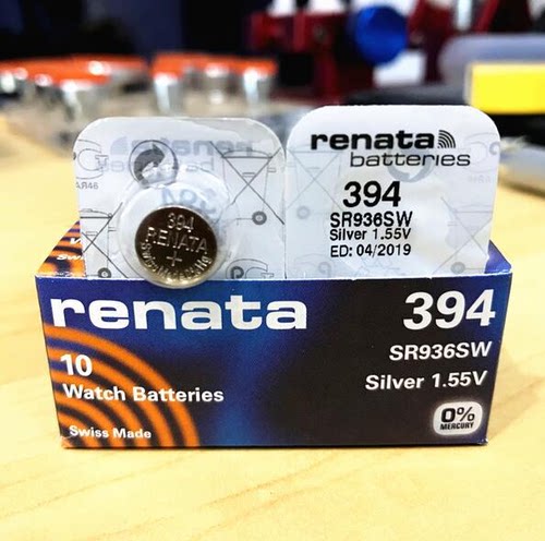 瑞士RENATA原装正品*手表电池 纽扣电池 SWATCH电子SR936SW 394