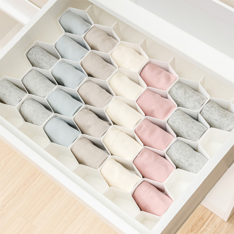 抽屉收纳分隔分割神器可调节隔板