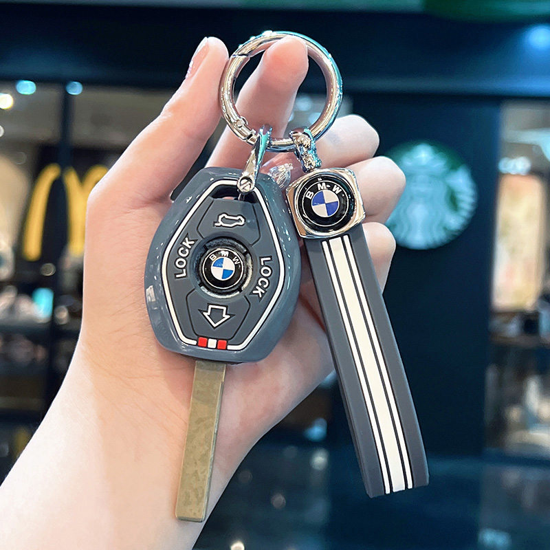 宝马老款直板钥匙套车包扣