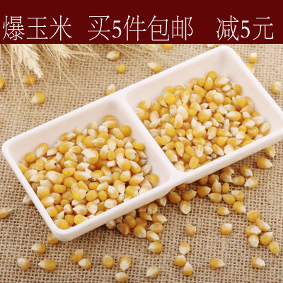 爆米花专用玉米粒250g散装苞米花原料爆裂小玉米粒包谷花新货