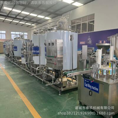 型巴士鲜备奶饮料产设生整套加小工酸奶的设IIV备中小型巴氏奶生