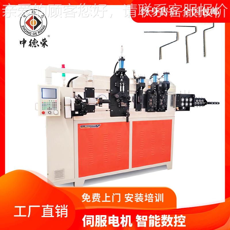 倒角滚滚刷支架机ZD-2D-8S 5-mm全自动筒刷支架成型8机设备