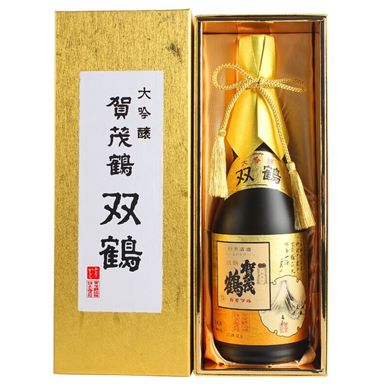 贺茂鹤双鹤大吟酿清酒720ml日本原装进口酒日本酒发酵酒日式米酒