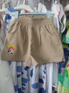 马其顿女童夏季短裤 带一点速干薄