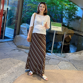 孕妇装 夏季 2026新款 孕妇半身裙热烈古巴风度假感裙子长款