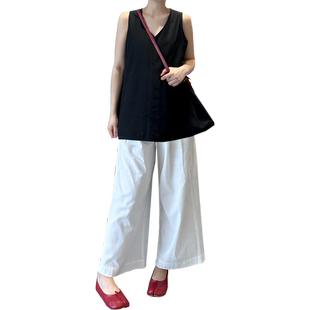 孕妇裤夏季外穿薄款棉麻阔腿裤无托腹裤子小个子春夏孕妇装套装