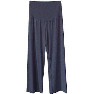 孕妇裤子春秋款外穿阔腿裤夏季薄款垂感长裤春季孕妇装夏装春装