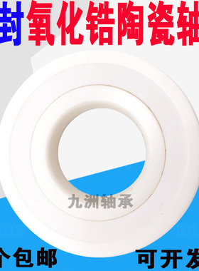 氧化锆全陶瓷轴承6309 6310 6311 6312 6314 CE 防水 高温 耐腐蚀