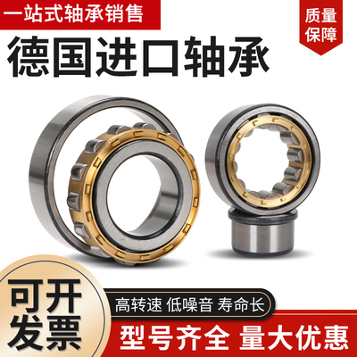 进口德国轴承NU NJ2204 2205 2206 2207 2208 2209E.TVP2 尼龙