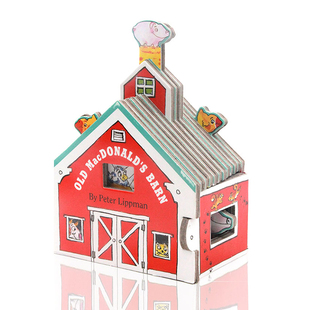 House Old 迷你屋系列 正版 王老先生有块地 Barn Mini 进口英文原版 MacDonald