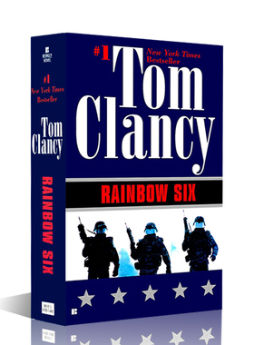 进口英文版原版正版  Rainbow Six 彩虹六号小说书 Tom Clancy 彩虹6号汤姆克兰西游戏惊悚原著畅销Berkley Publishing Group平装