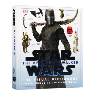 星球大战：天行者崛起视觉词典 Star 英文原版 Rise Wars The Visual 电影周边图书人物介绍 Dictionary Skywalker