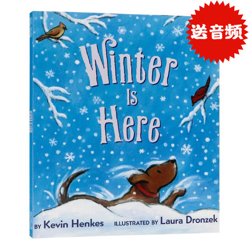 冬天来了 Winter Is Here 英文原版绘本 儿童英语故事图画书凯迪克奖作者Kevin Henkes 启蒙早教英语原版书籍进口图书 学生