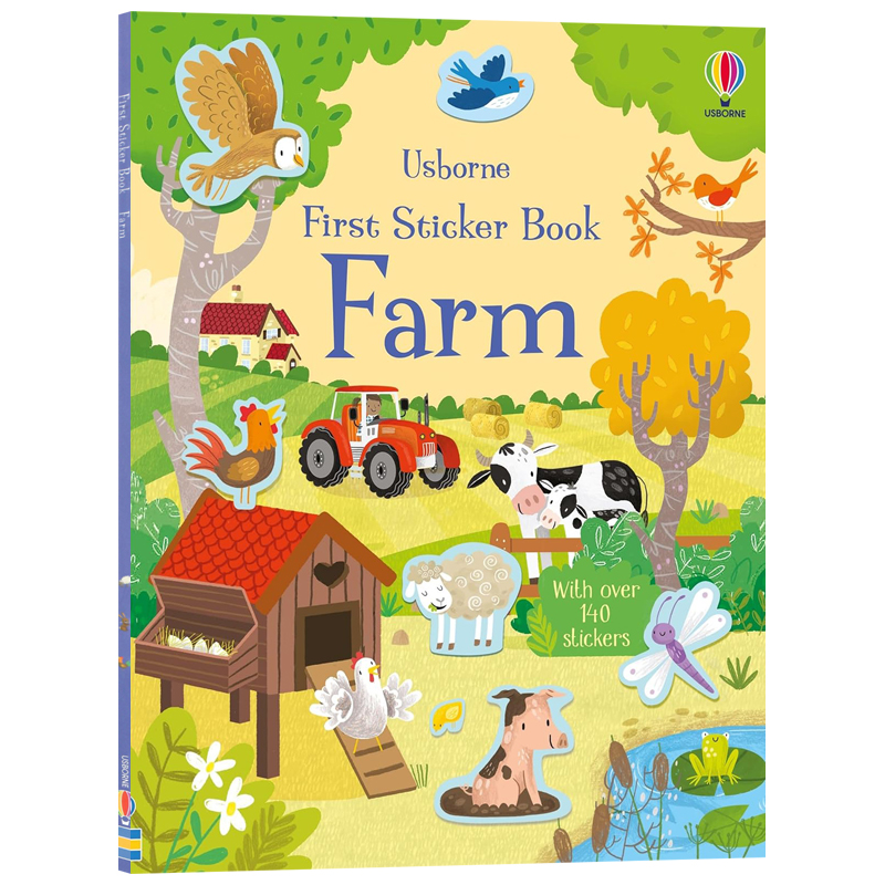 Usborne出品第一个贴纸书农场