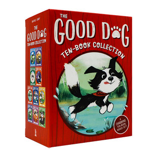 Collection 盒装 Dog 好狗狗10册套装 Boxed 平装 The 儿童趣味冒险故事桥梁书黑白插画温暖治愈成长主题 英文原版 Good Set TenBook