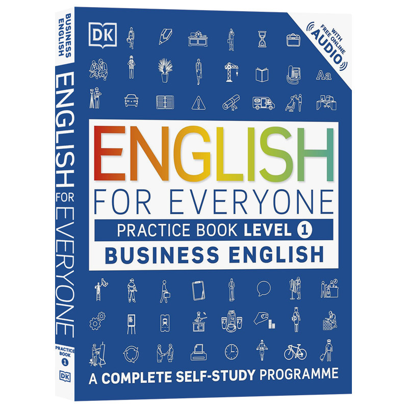 进口英文原版正版DK人人学英语L1练习册带在线音频和答案English for Everyone Business English Level 1 Practice Book自学教材,书籍/杂志/报纸,进口教材/考试类/工具书类原版书,淘宝优惠券,粉丝福利购,淘宝优惠卷