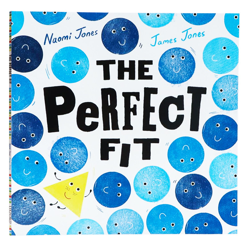 牛津精品认知绘本 the perfect fit 完美契合 英文原版 内奥米琼斯