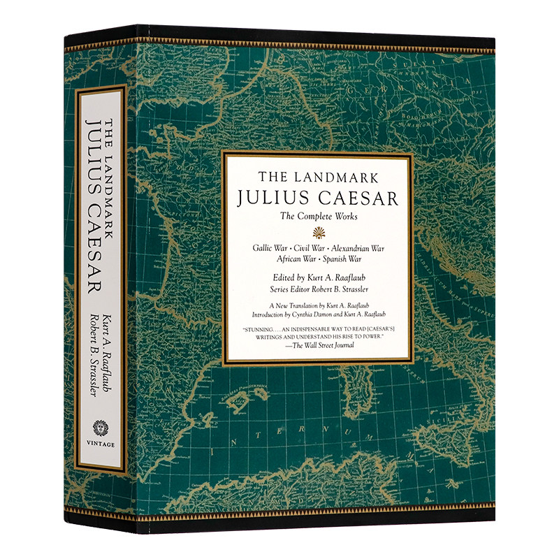 英文原版 里程碑系列 凯撒大帝 The Landmark Julius Caesar 作品全集古罗马内战记高卢战记进口书籍平装 Broadway Books出版