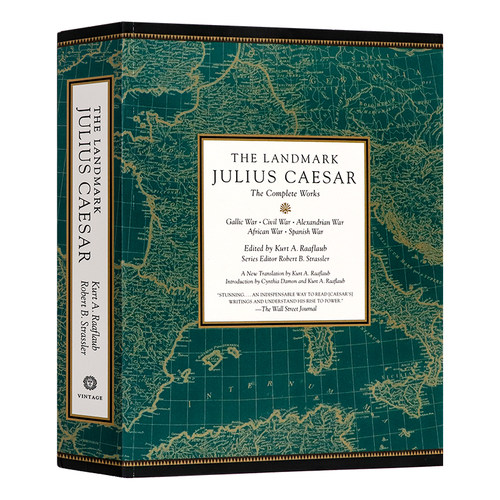 英文原版 里程碑系列 凯撒大帝 The Landmark Julius Caesar 作品全集古罗马内战记高卢战记进口书籍平装 Broadway Books出版