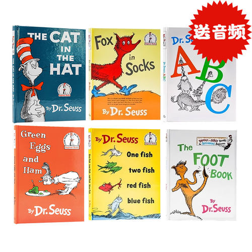DrSeuss苏斯博士6册精装绘本
