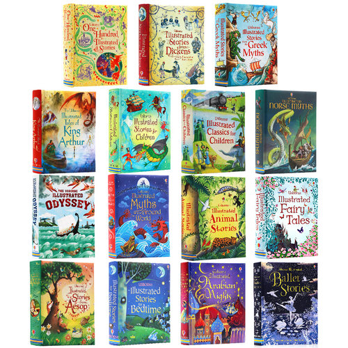 usborne图画故事书插画版